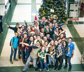 Празднование Нового 2016 года студентами ИКИТ #9